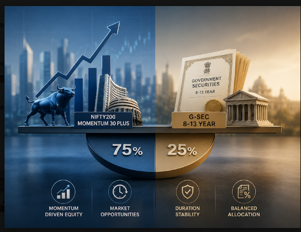 Mirae Asset Nifty200 Momentum 30 Plus 8-13yr G-Sec 75:25 Index Fund - Regular Plan Investment Details