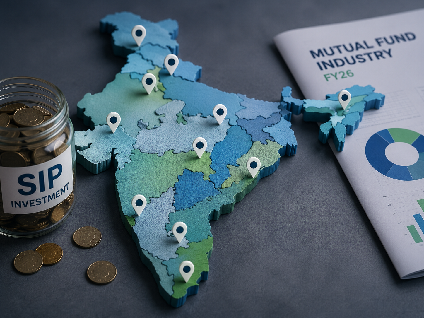 State-wise SIP Trends Reflect India's Expanding Mutual Fund Industry: AMFI Annual Report FY26