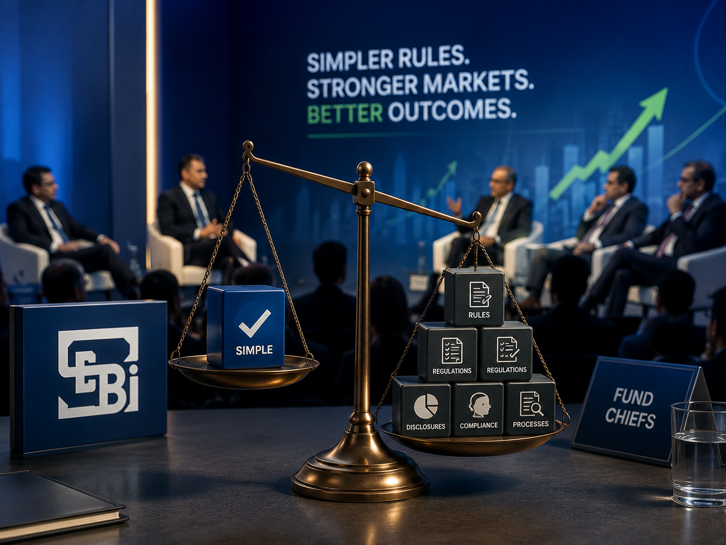 SEBI, fund chiefs back simpler investing rules at Moneycontrol Summit