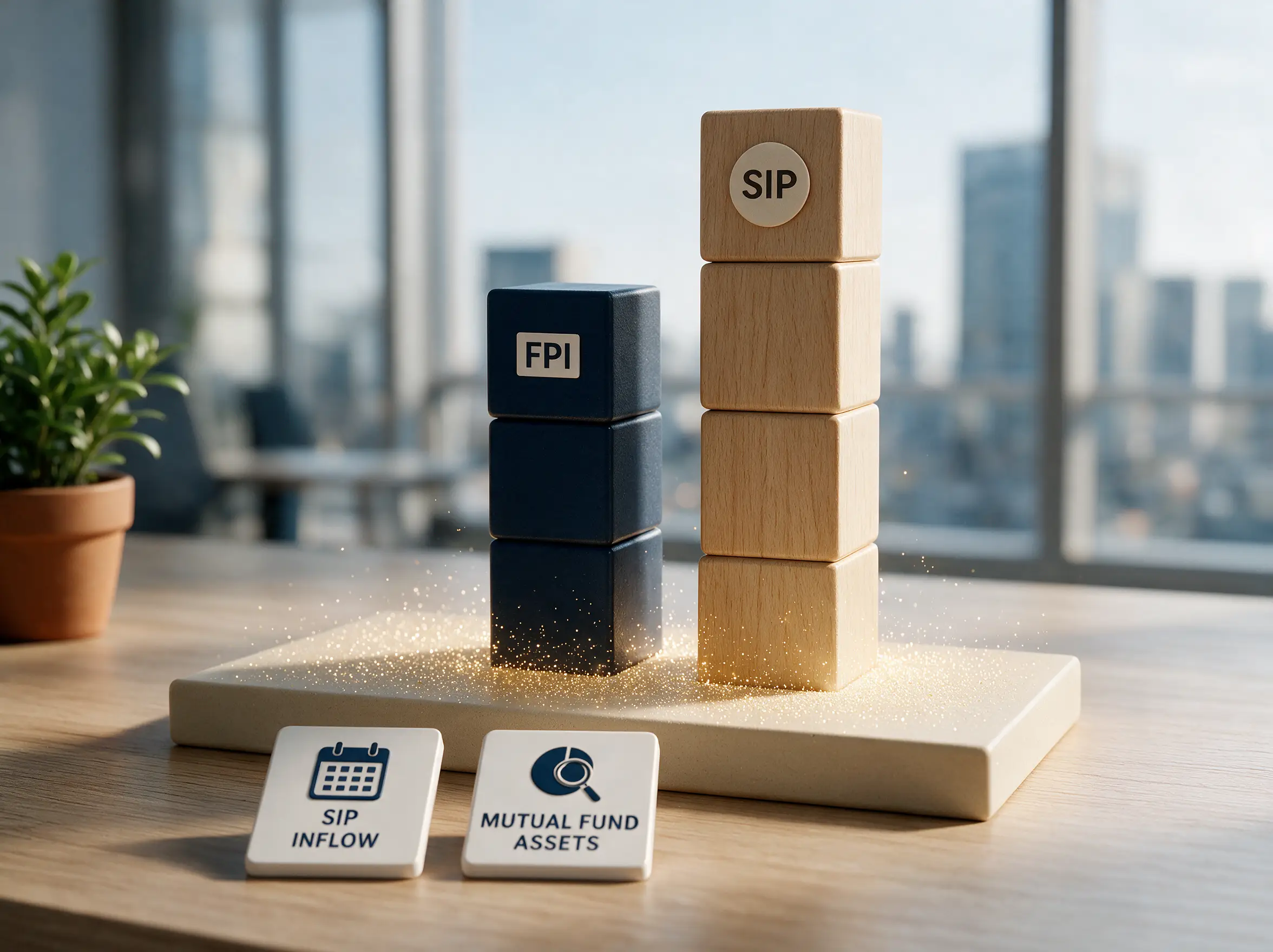 Mutual fund assets surpass FPIs for the first time as SIP inflows drive retail investing