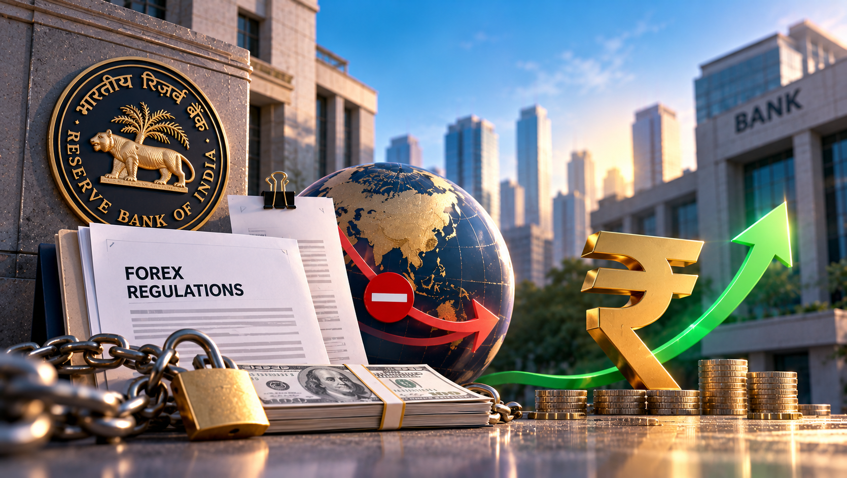 RBI's new forex curbs unsettle banks even as rupee extends gains