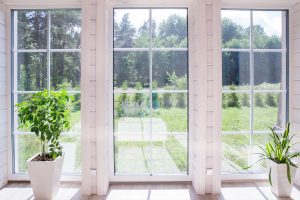 patio doors in a house