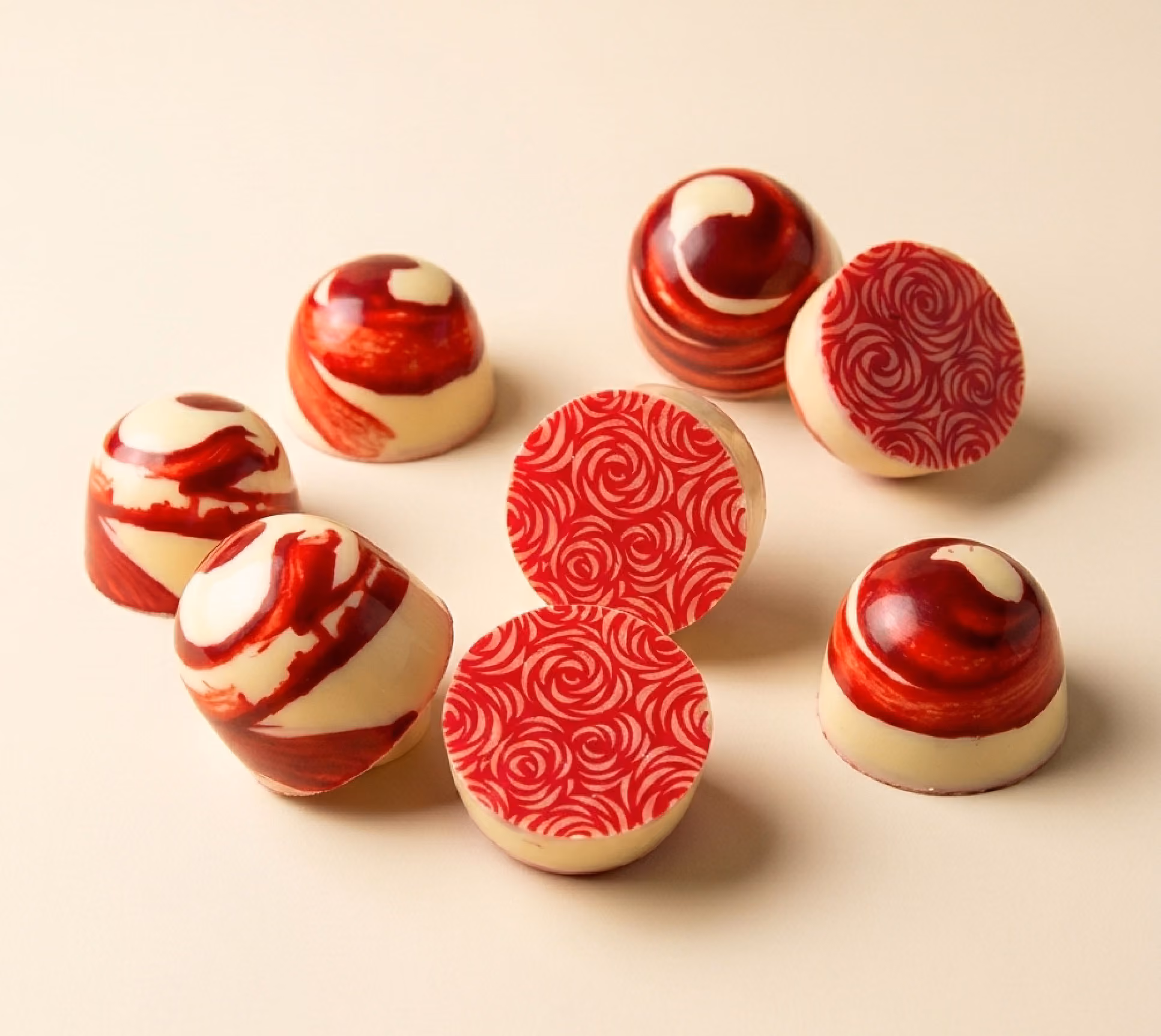 Custom made chocolates by Michelle Rose Chocolates