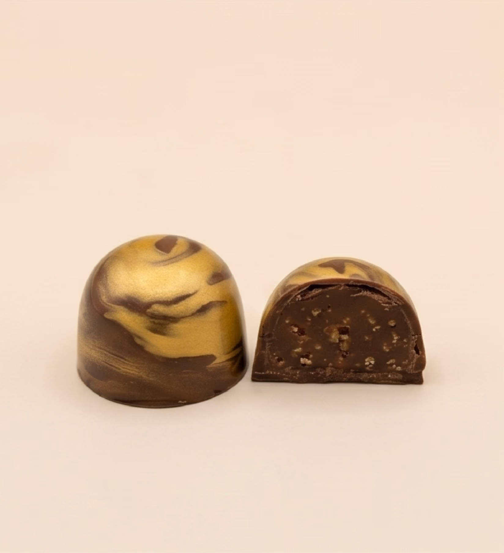 Brown Butter Crunch chocolate custom made by Michelle Rose Chocolates