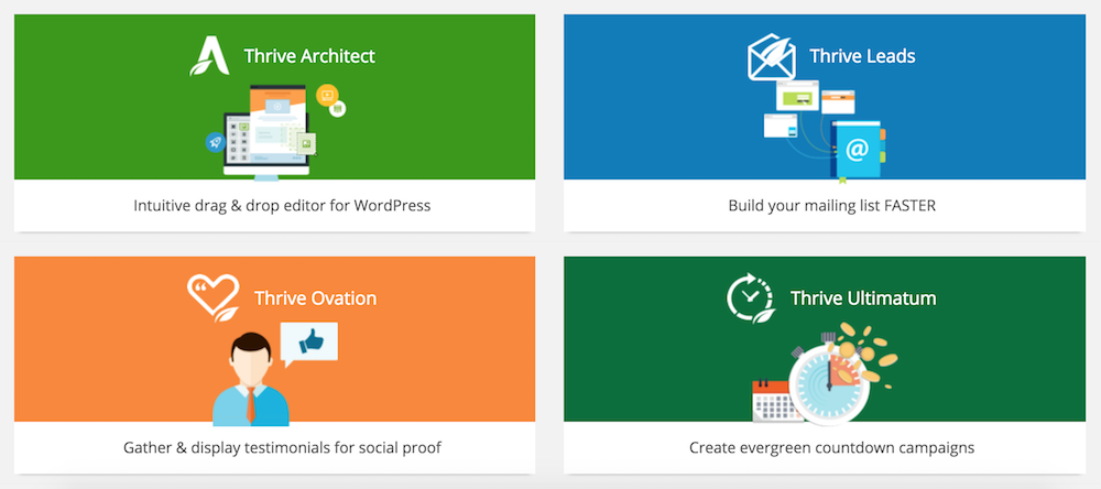 Thrive Themes suite of Wordpress tools