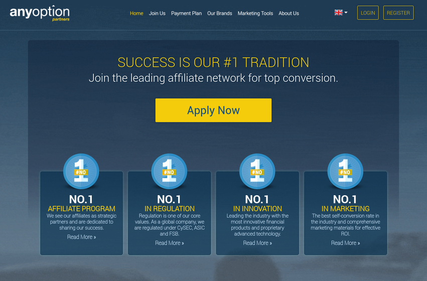 AnyOption Affiliate Program