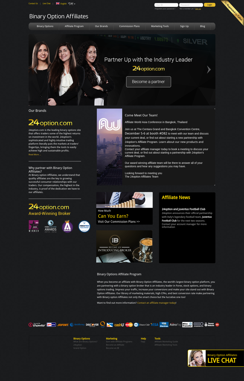 24Option Affiliate Program