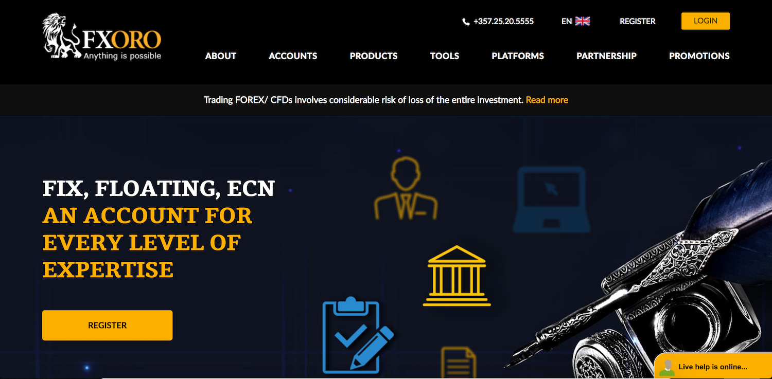 FXORO Affiliate Program