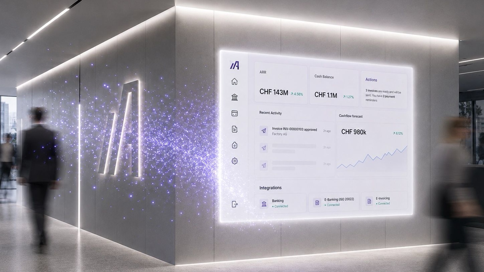 Header image for the Aderis article on Live Finance, the operating model that keeps accounting current as the business runs.