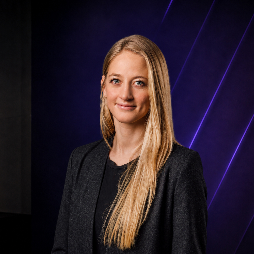 Portrait of Caroline Wagner, Head of Commercial at Aderis