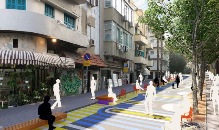הדמיה: ברמן ברוט אדריכלי נוף, עבור עיריית תל אביב יפו
