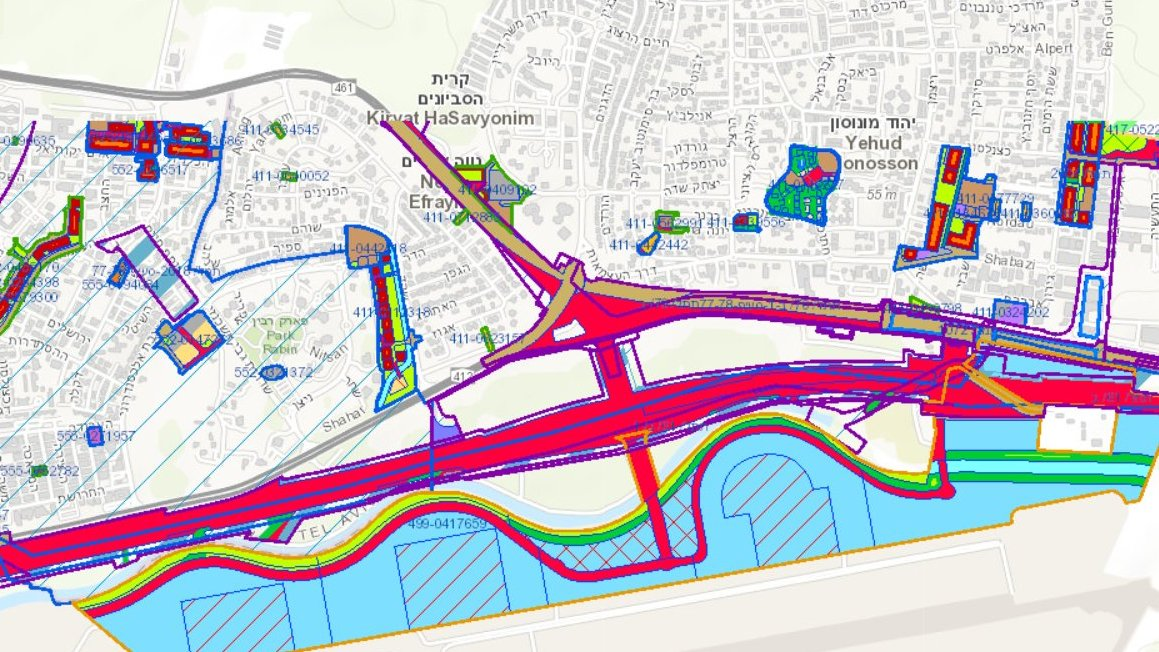 כביש 46 שהולך להיסלל לצד כביש 461 המורחב