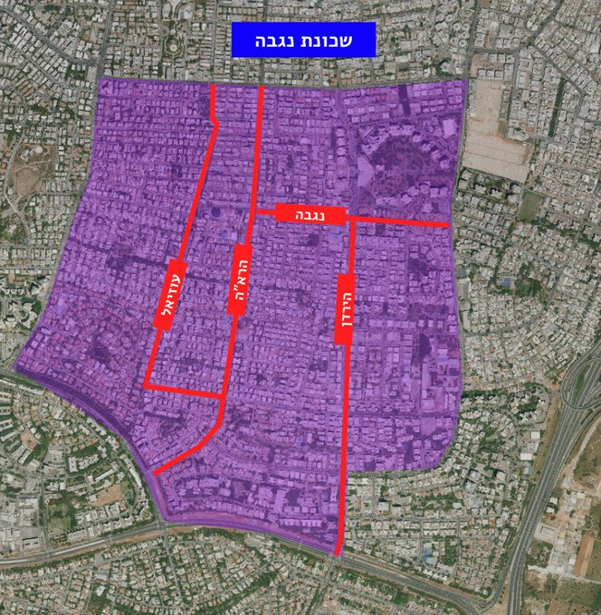 שכונת נגבה ברמת גן - כשציפוף אינטנסיבי פוגש רשת רחובות לא מספקת כל התושבים סובלים