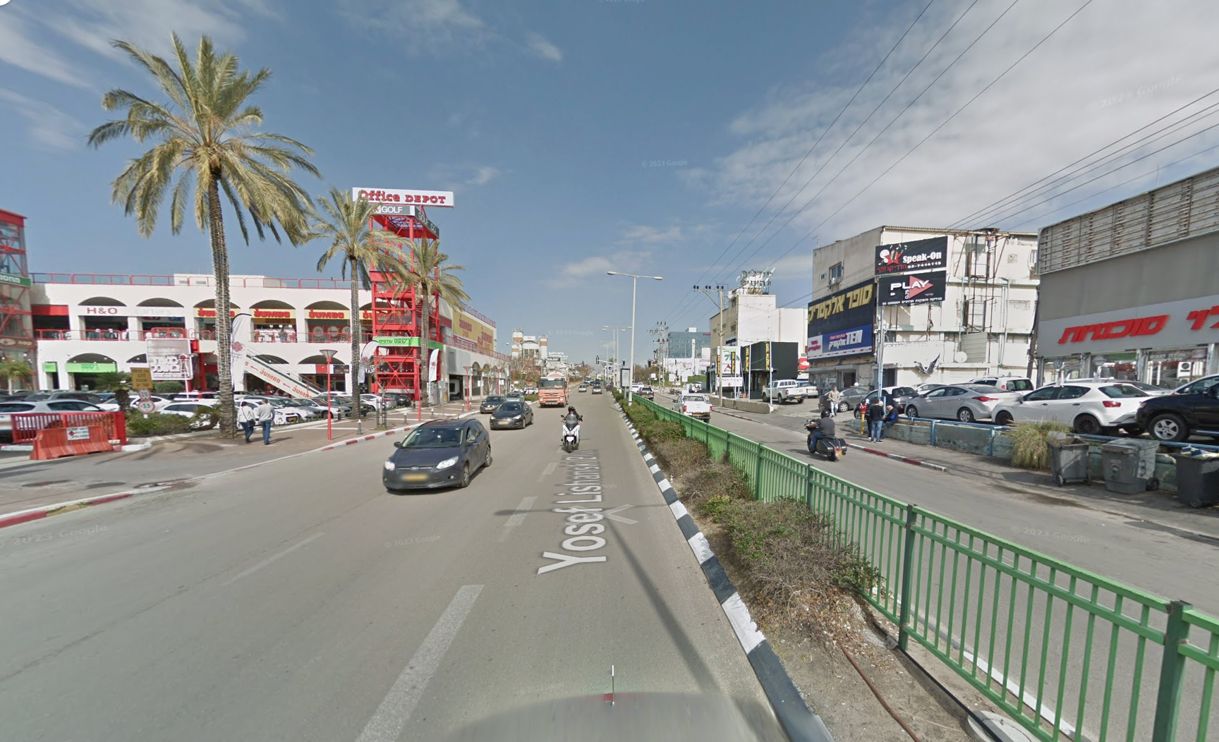 רחוב לישנסקי. מקור: Google Street View