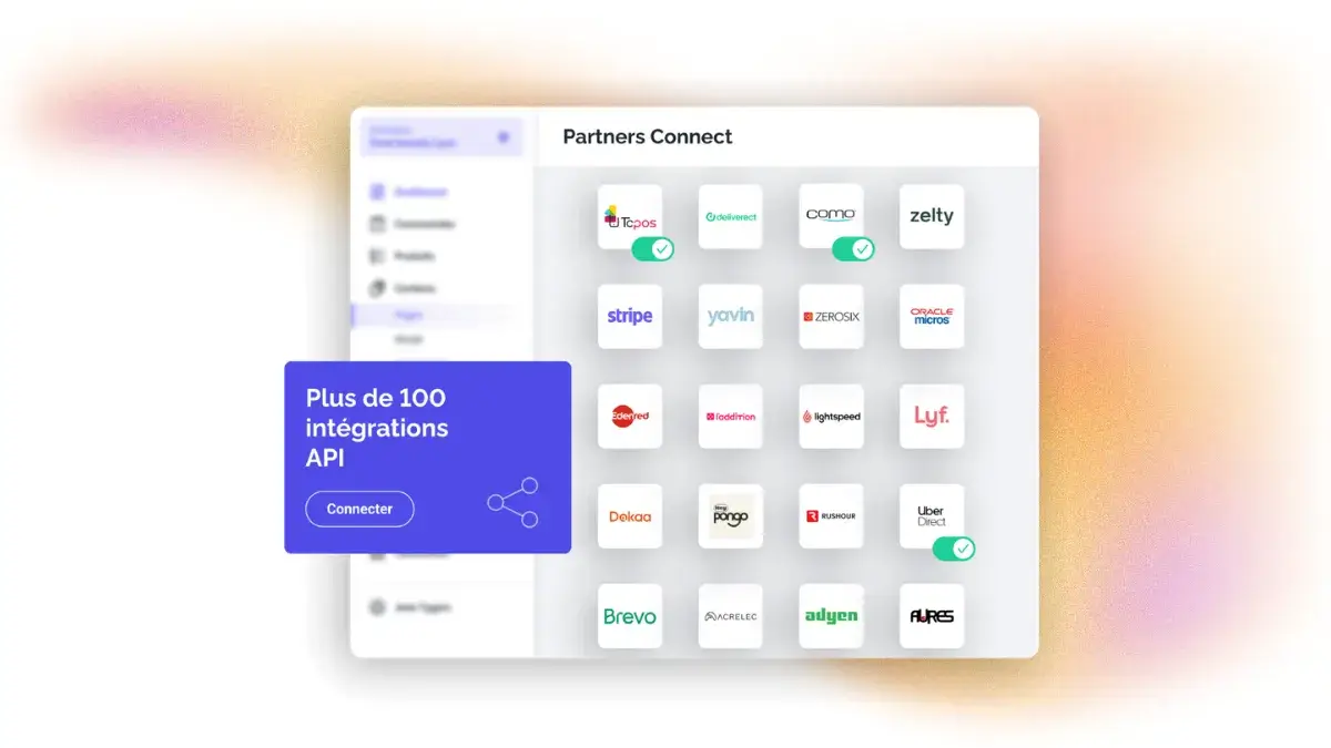 Flexibilité totale : la plateforme permet d'activer ou de désactiver un produit sur un canal de vente spécifique (web, borne ou table) selon vos choix opérationnels.