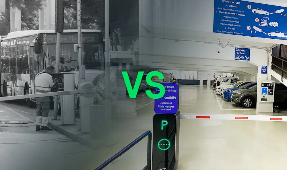 Traditional technology vs ticketless: transforming parking management