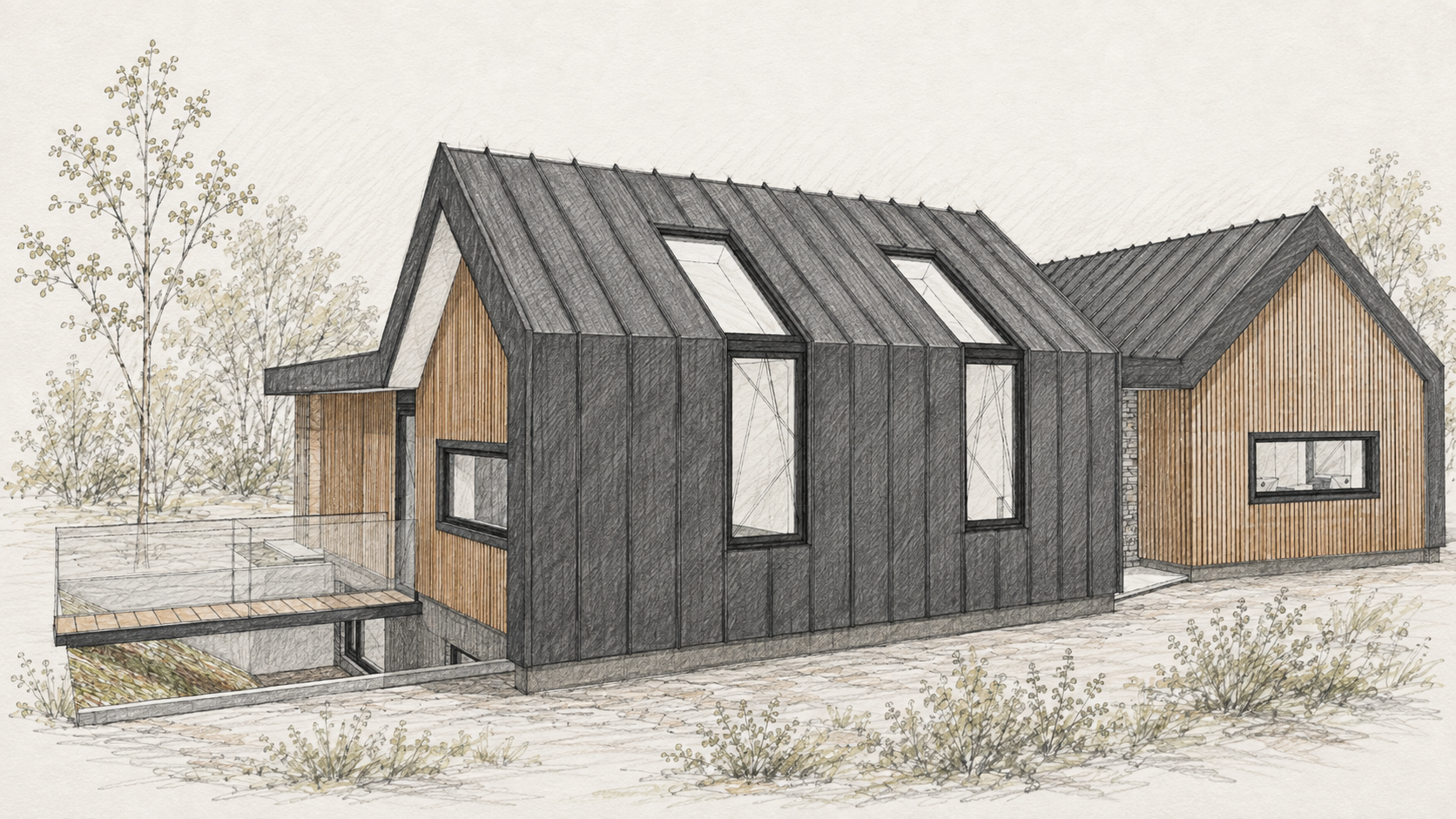 Vrijstaande woning Kootwijkerbroek – BIMpressed