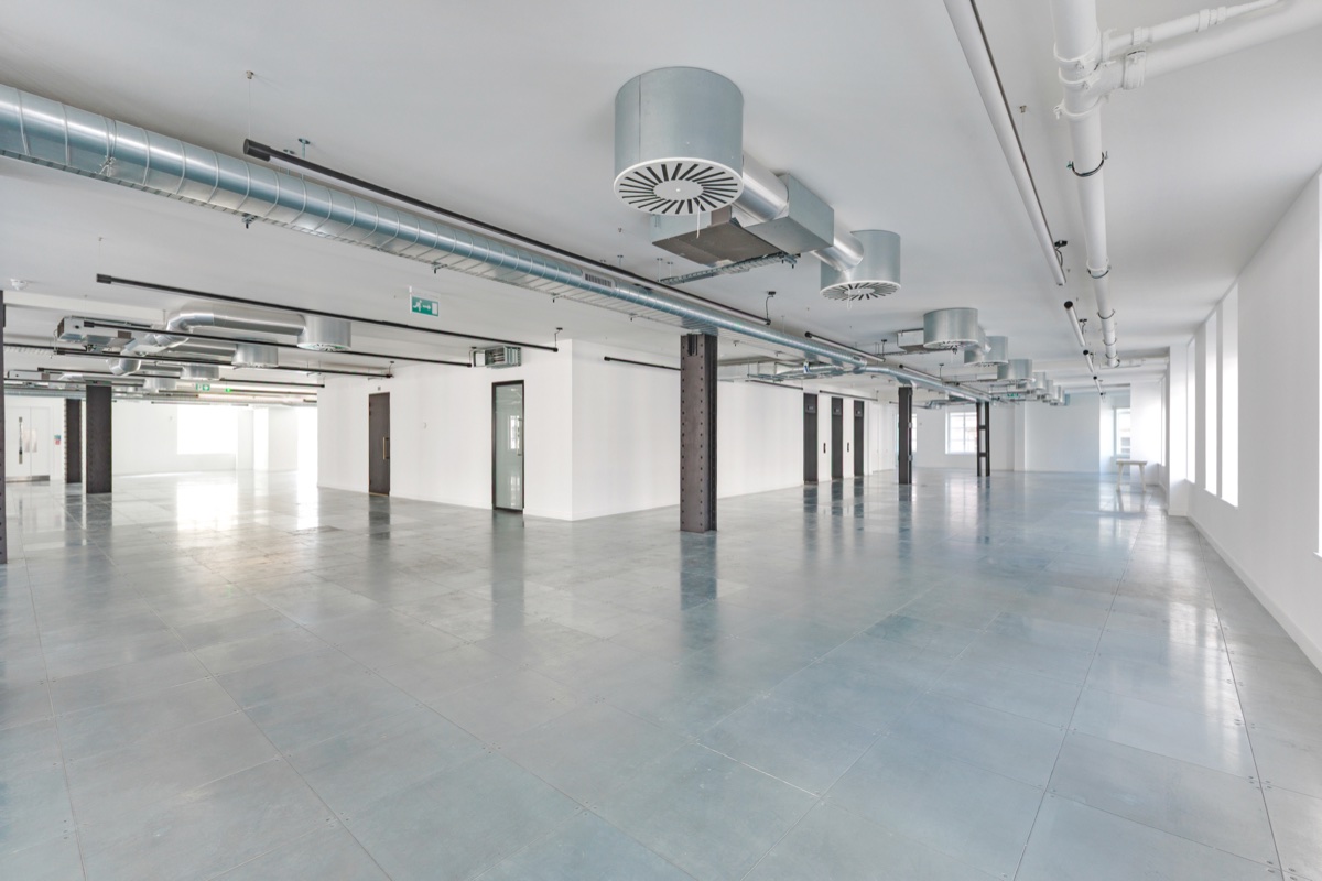 CAT-A refurbished office floor