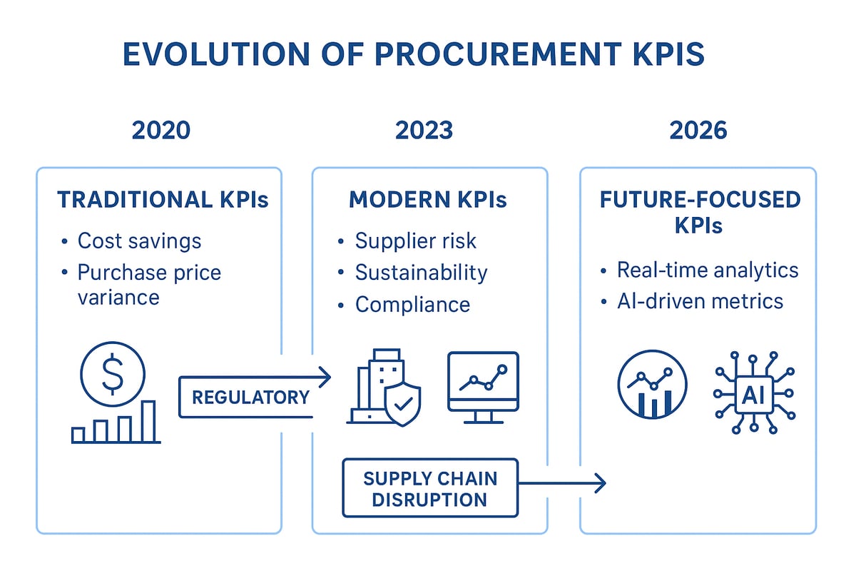 The Evolving Role of Procurement KPIs in 2026
