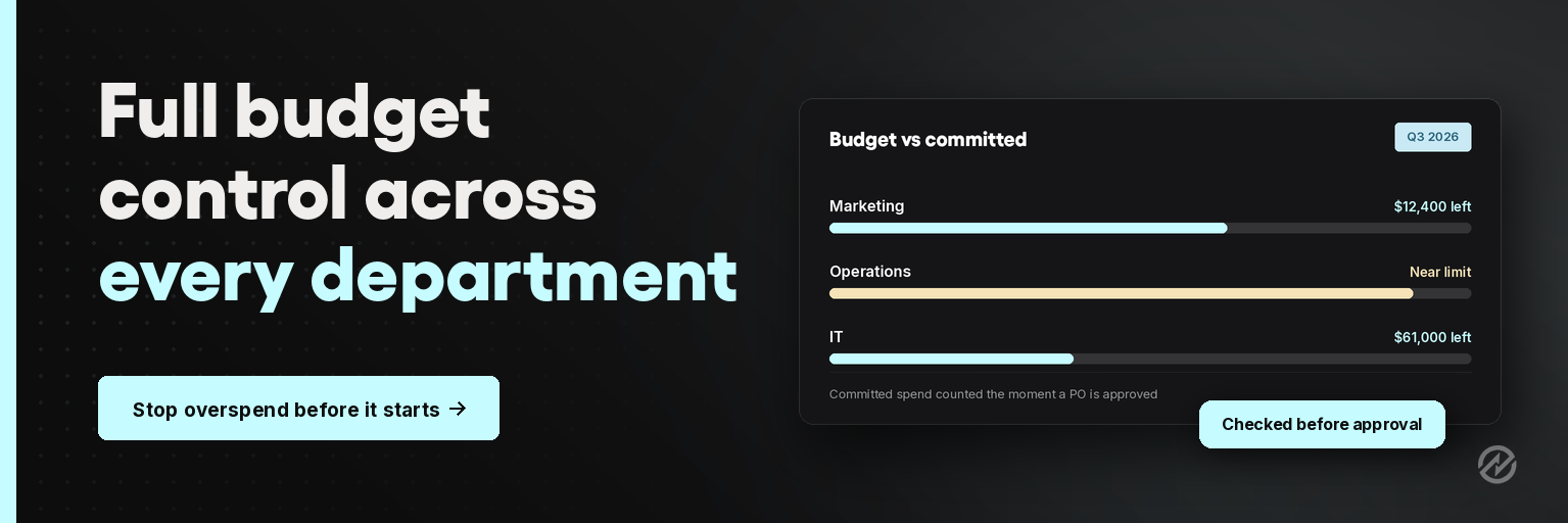 Explore Tradogram's spend management software to see committed and actual spend as it happens.