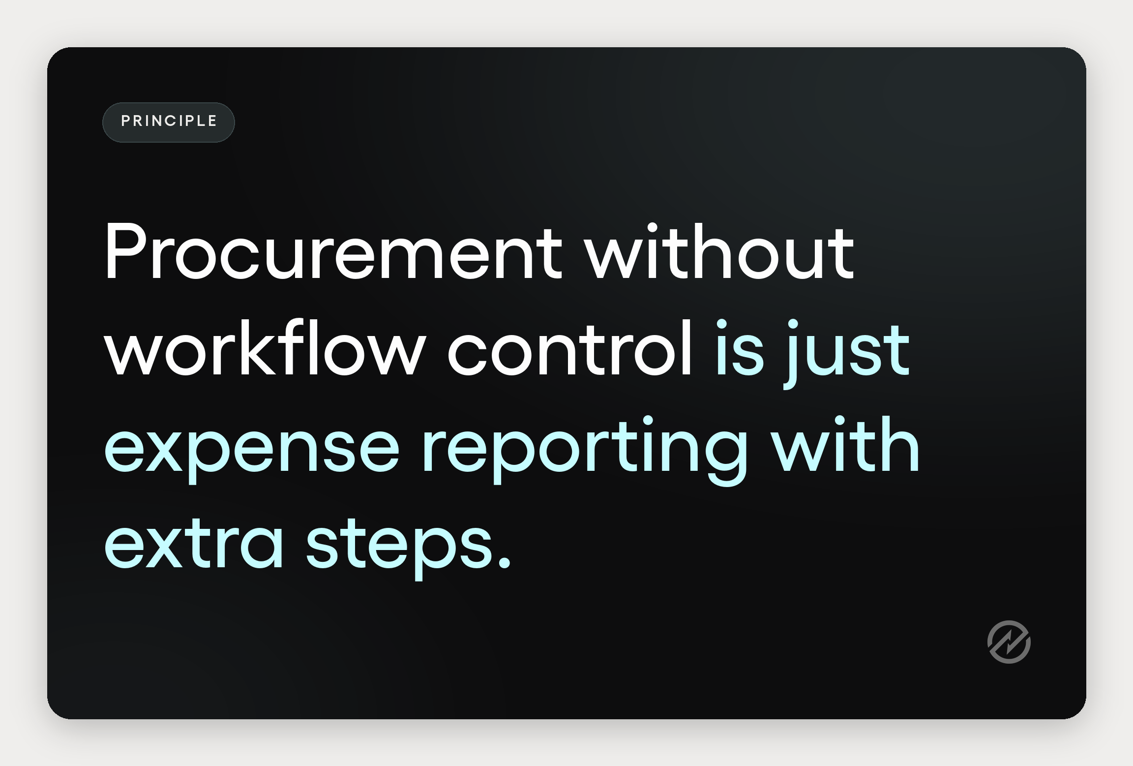 Procurement without workflow control is just expense reporting with extra steps