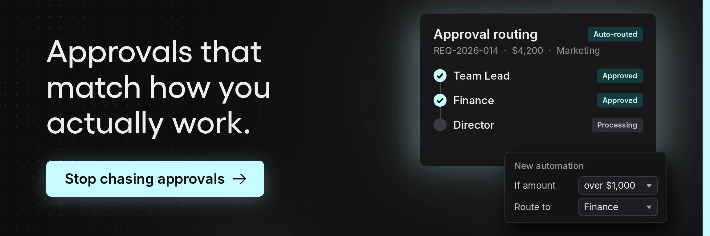 Explore Tradogram purchase approval software that automates approval workflows and keeps purchasing decisions moving