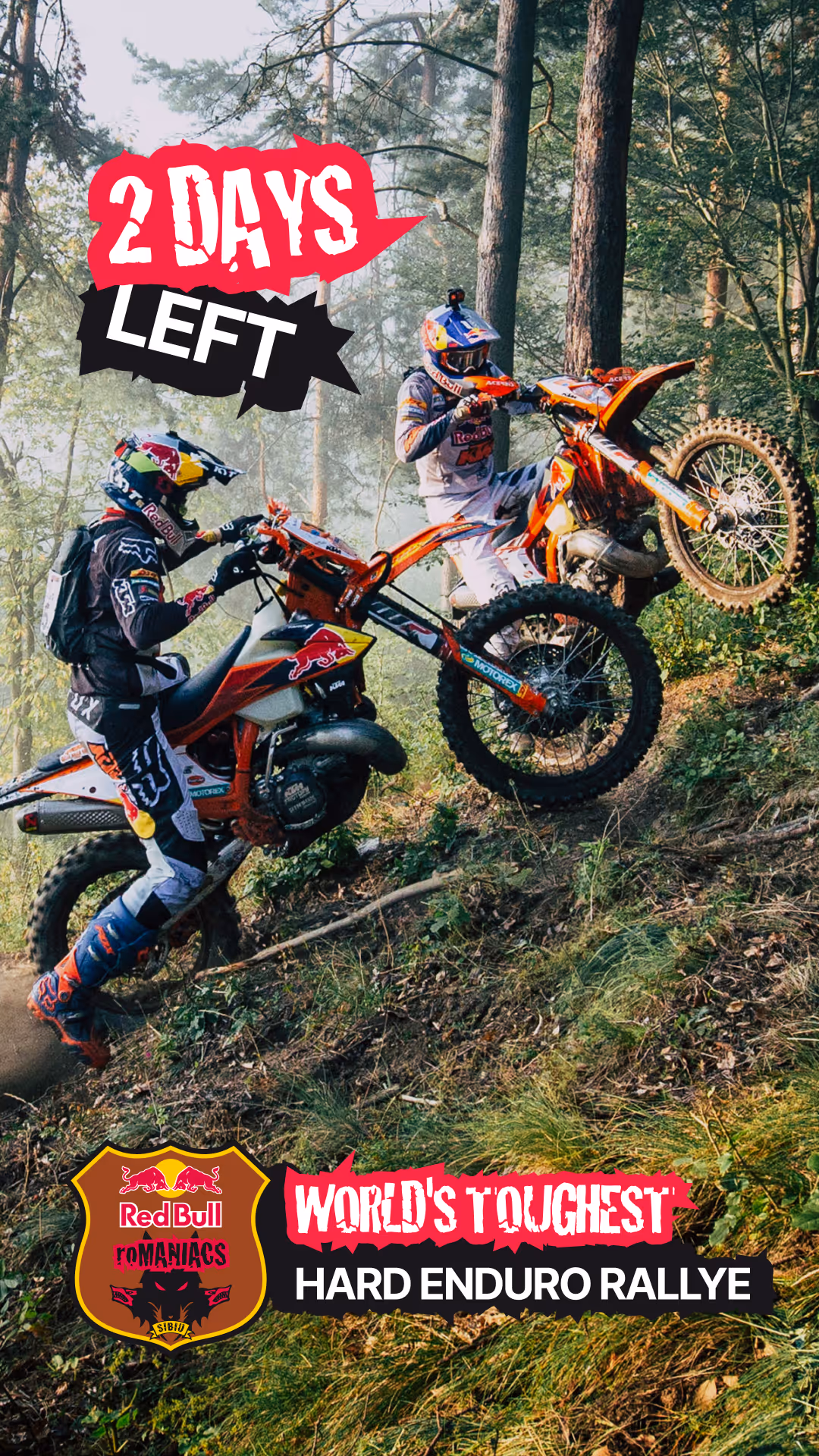 Portrait Story made for Red Bull Romaniacs