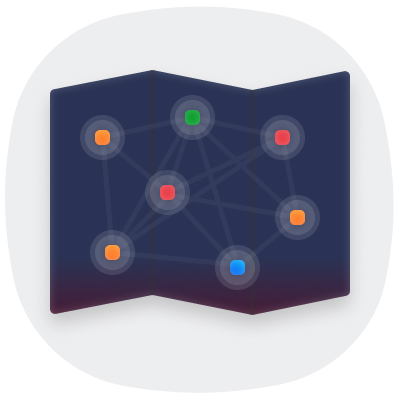 iot ecosystem integration icon