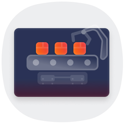 iot security manufacturing icon