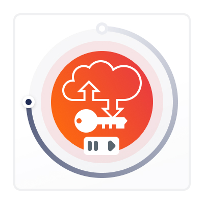 An icon for the secure provisioning phase