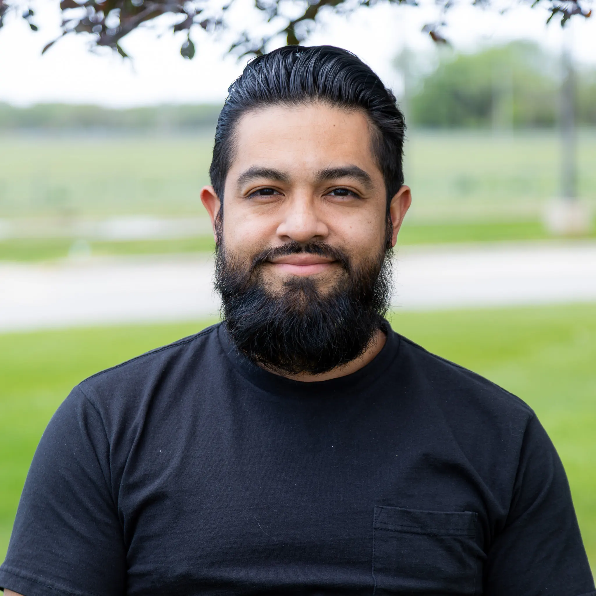Carlos Pineda, Technical Arts Coordinator at Our Savior Lutheran Church.