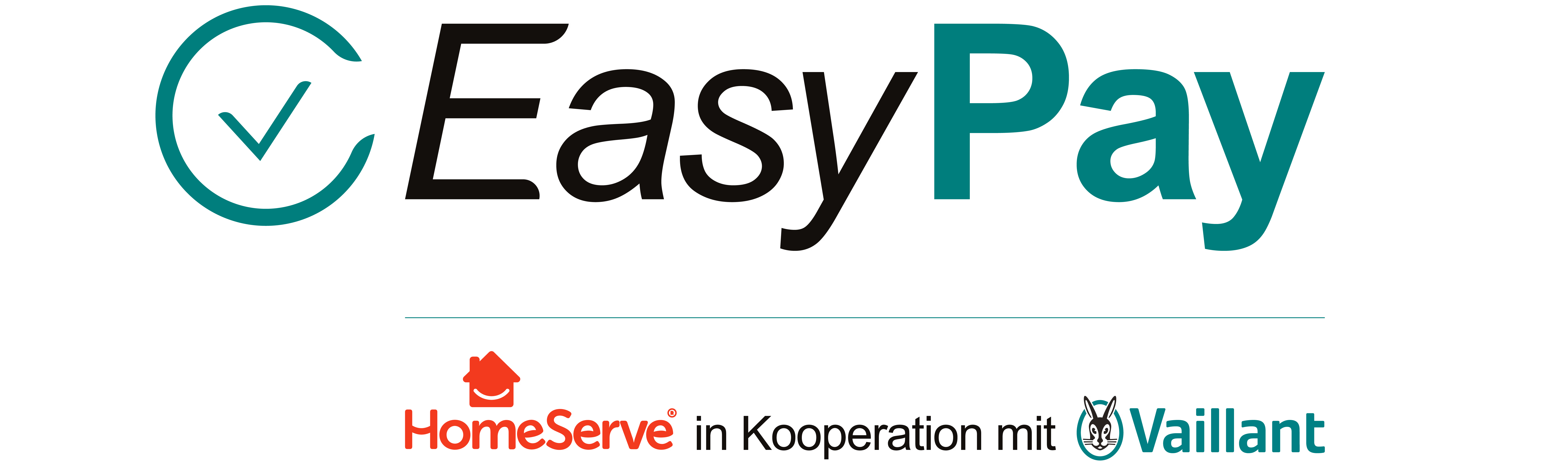 Logo EasyPay powered by HomeServe