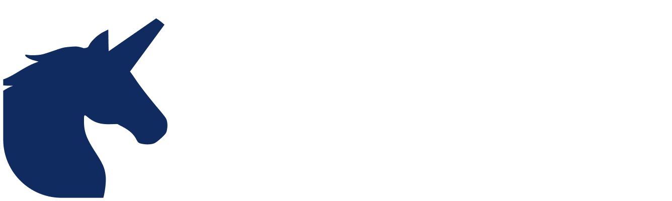 Logo of Unicorn India Ventures, a deeptech venture capital firm in India logo (white)