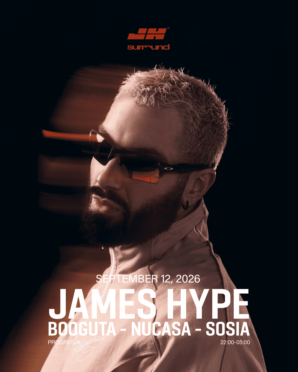 surround pres. James Hype