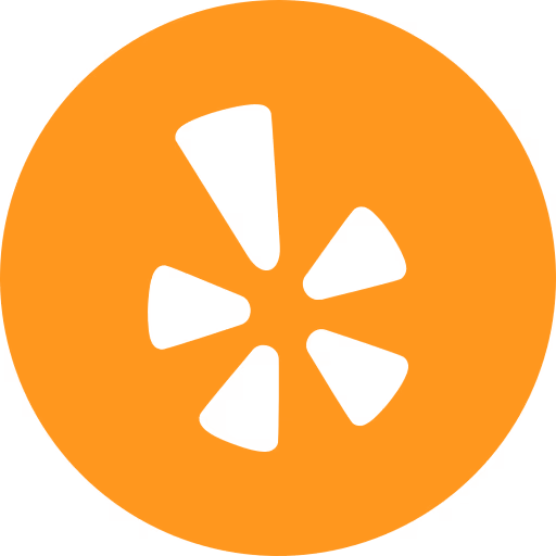 Yelp profile button.