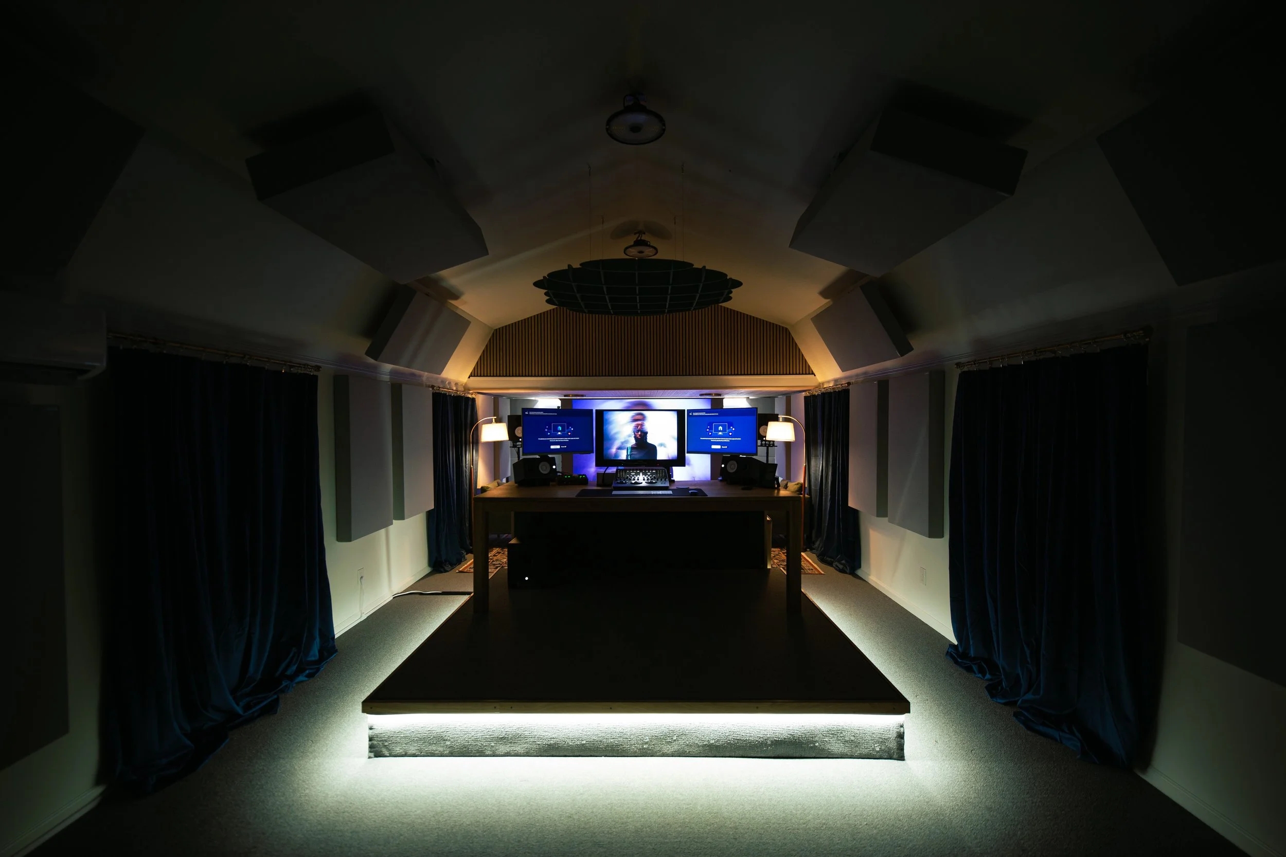 Color grading display in the Cedar Suite