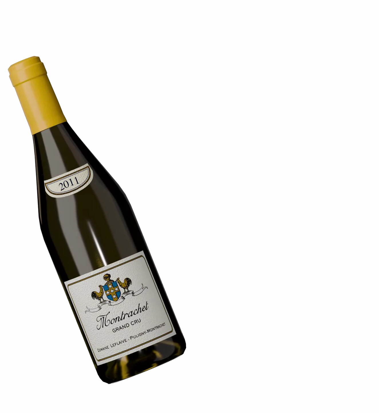 Bottiglia di vino bianco da collezione