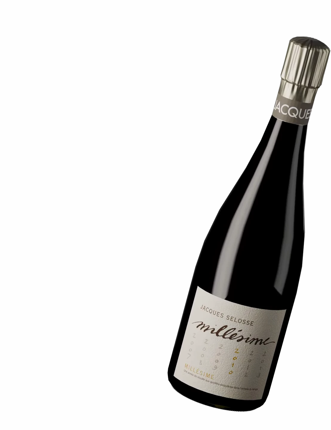 Bottiglia di champagne da collezione