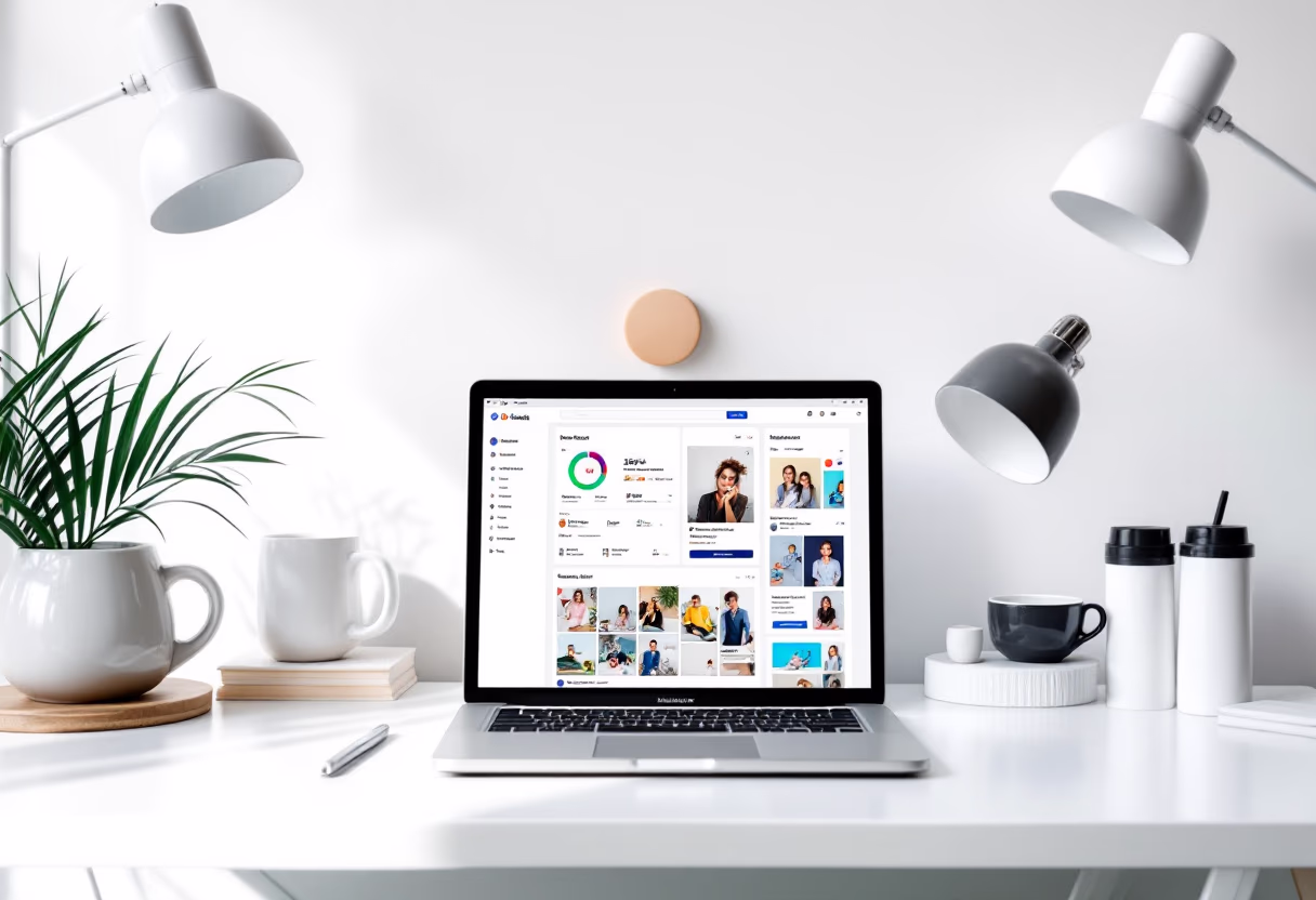 image of a social media ad design (for a social media and communication)