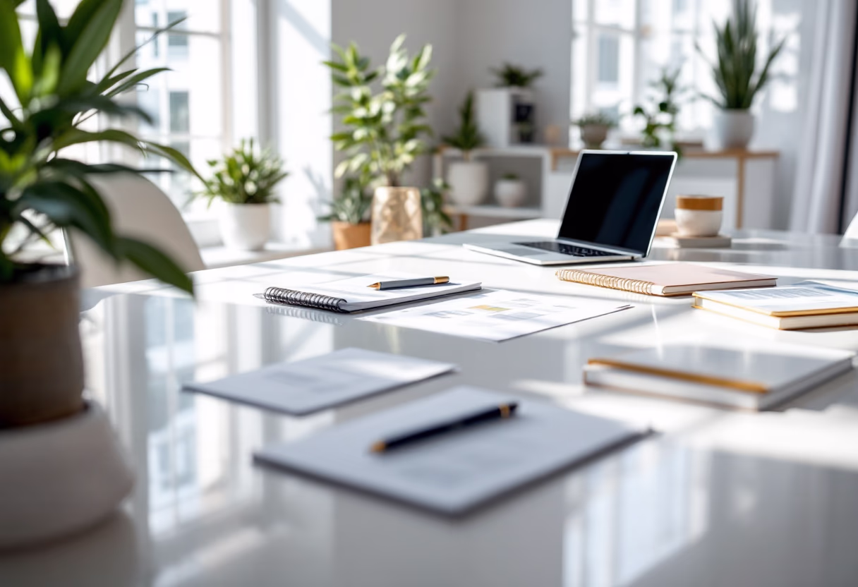image of accounting tools and documents