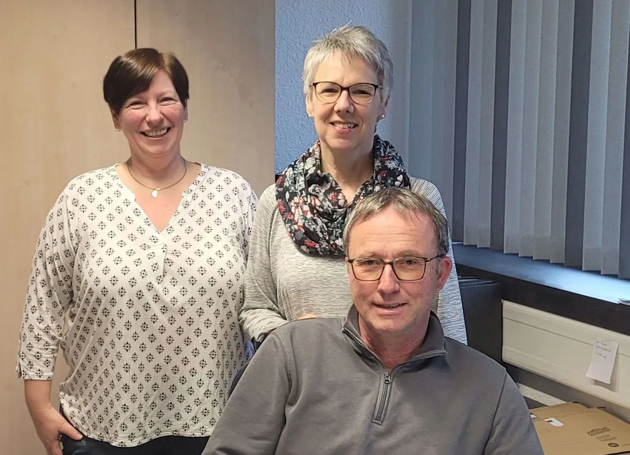 Büroteam von Elektroanlagen Herz.
