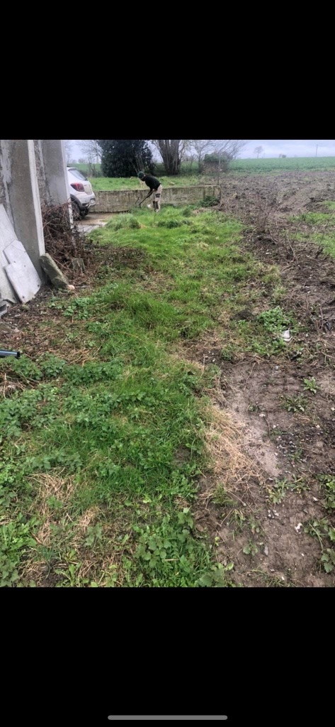 Avant : Création de jardin - Briouze