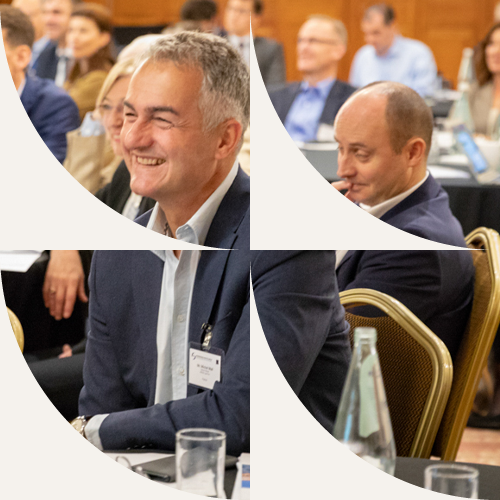 IPG members enjoying a presentation at an IPG conference