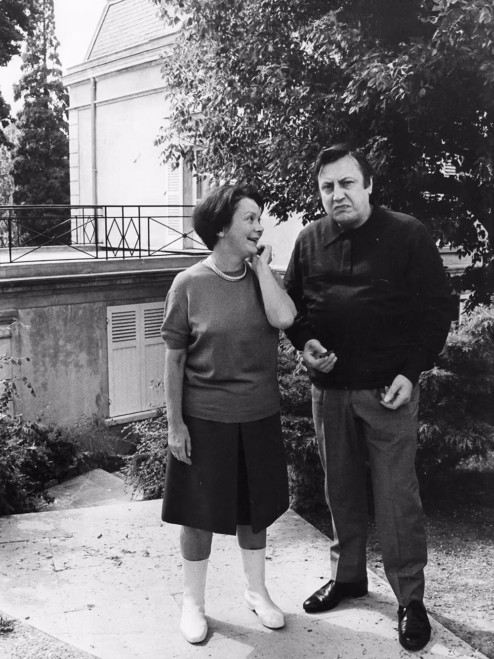Raymond Devos et Simone