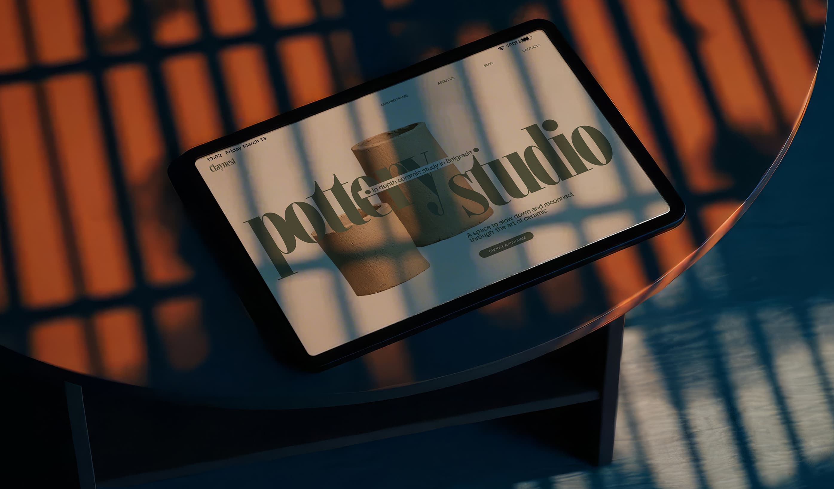 Website main page image