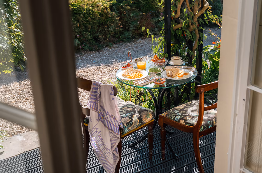 Breakfast at Dorset House B&B in Lyme Regis