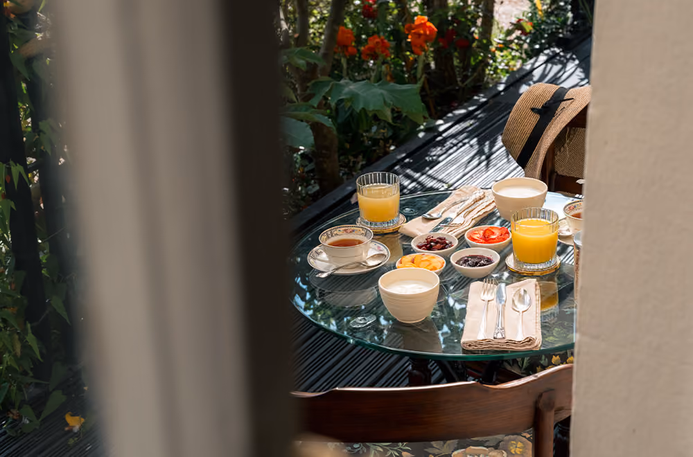 Breakfast at Dorset House B&B in Lyme Regis