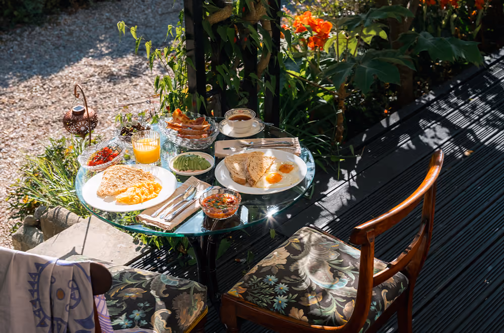 Breakfast at Dorset House B&B in Lyme Regis