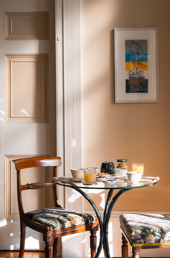 Breakfast at Dorset House B&B in Lyme Regis