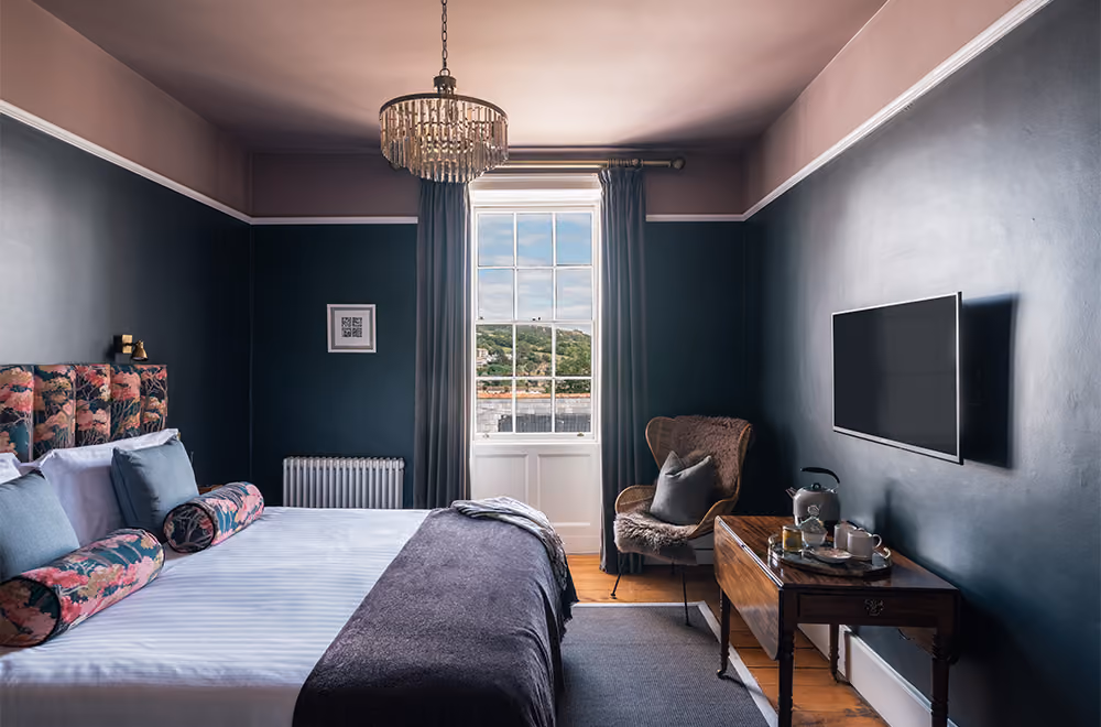 Lighthouse Room Dorset House B&B in Lyme Regis